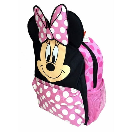 Disney Minnie Mouse 12/" Back to School Backpack Small Bag NEW